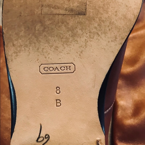 Coach Cheyenne riding boots size 8b - Picture 3 of 8